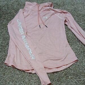 Under Armour Women's Pink Long Sleeve Top